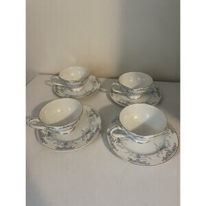 Imperial China Tea Cup and Saucer W Dalton SEVILLE 5303 -Set Of 4